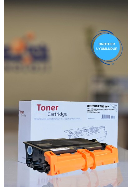 BROTHER TN3467-3512-880 HL-L5100-L5200-L5750-L6200-L6400-MFCL5755-L6700 MUADİL TONER (12K)