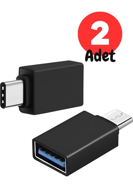 X5 Type-C USB Otg.2 Adet.yüksek Hızlı Veri Aktarımı USB 3.0 Otg Uyumlu Dönüştürücü.mini