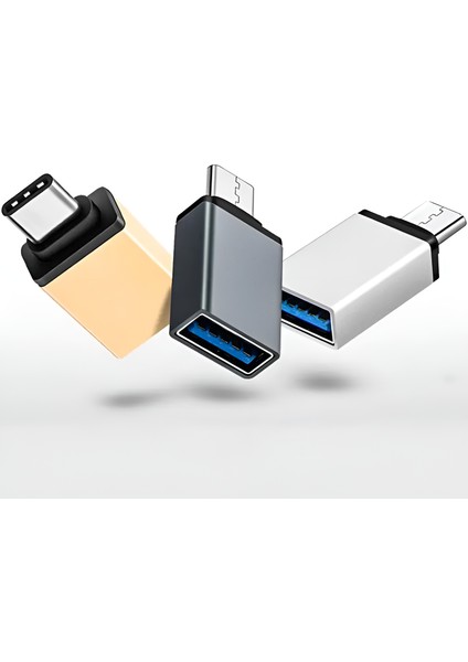 X5 Type-C USB Otg.2 Adet.yüksek Hızlı Veri Aktarımı USB 3.0 Otg Uyumlu Dönüştürücü.mini