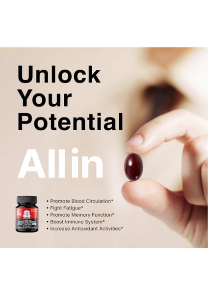 Korean Red Ginseng Extract Men & Women 30 Capsul fiyatları