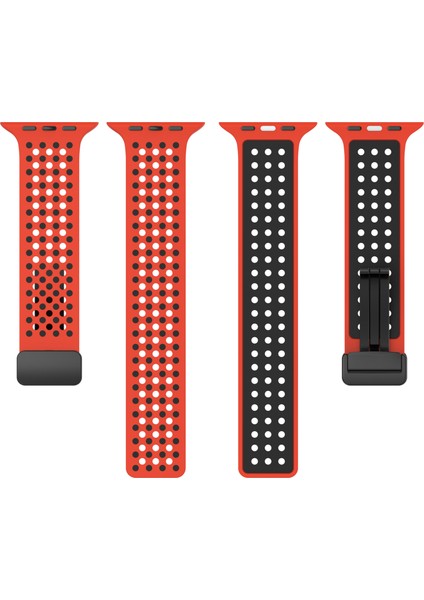 Apple Watch Series 9 8 7 41MM / 6 5 4 Se (2023) Se (2022) Se 40MM Silikon Manyetik Watch Bandı (Yurt Dışından) fiyatları