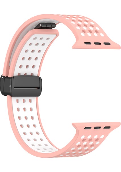 Apple Watch Series 9 8 7 41MM / 6 5 4 Se (2023) Se (2022) Se 40MM Silikon Manyetik Watch Bandı (Yurt Dışından) fırsatları