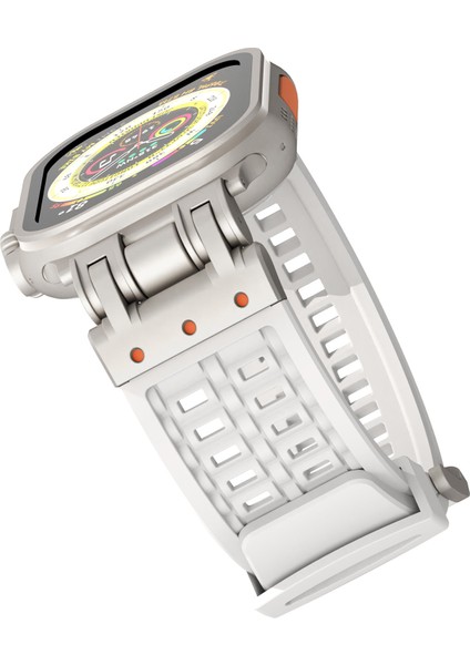 Apple Watch Ultra 2 Ultra 49MM / Series 9 8 7 45MM / 6 5 4 Se (2022) Se (2023) Se 44MM Silikon Watch Bandı (Yurt Dışından) fırsatları