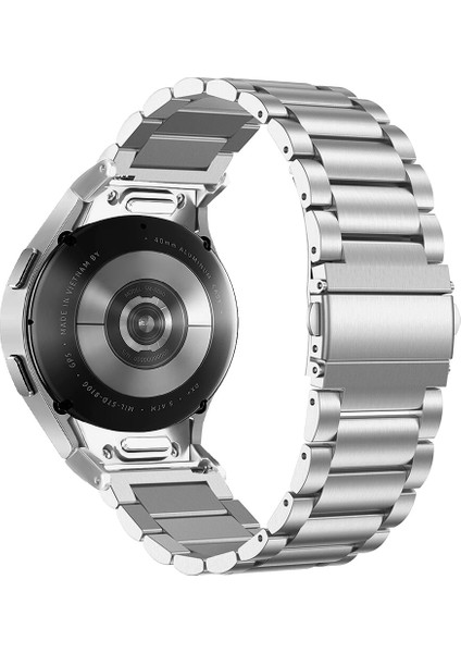 Samsung Galaxy Watch6 / Watch6 Classic Paslanmaz Çelik Saat Kayışı Bilek Bandı (Yurt Dışından)