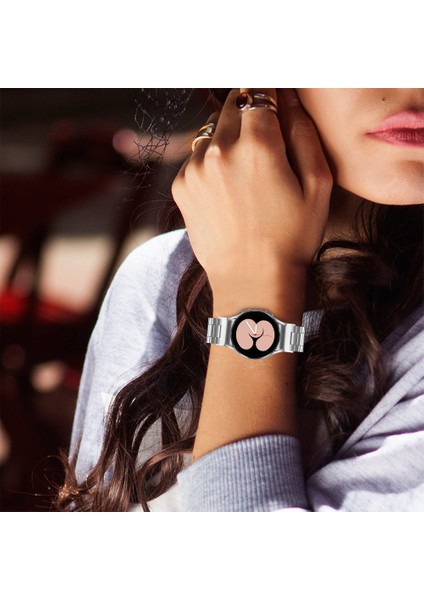 Samsung Galaxy Watch6 / Watch6 Classic Paslanmaz Çelik Saat Kayışı Bilek Bandı (Yurt Dışından) fırsatları