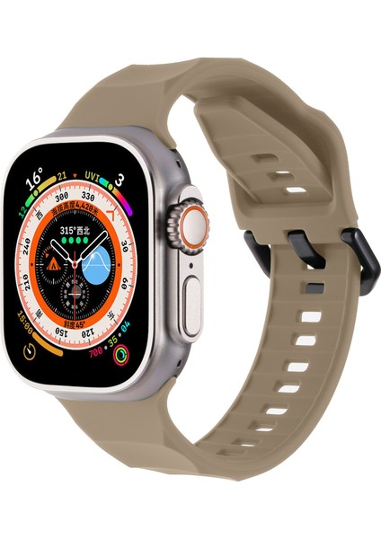 Apple Watch Ultra 2 Ultra 49MM / 9 8 7 45MM / 6 5 4 Se (2022) Se (2023) Se 44MM Silikon Watch Kayışı (Yurt Dışından) fırsatları