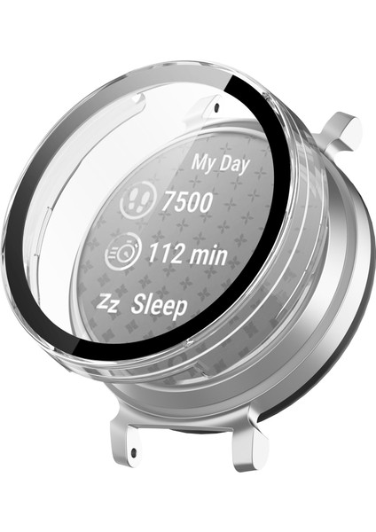 Garmin Lily 2 Sert Pc Watch Koruma Kılıfı Temperli Cam Ekran Filmi (Yurt Dışından)