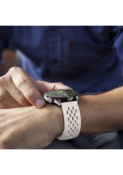 Garmin Venu 3 / Venu 2 / Vivoactive 4 22MM Saat Kayışı Içi Boş Silikon Bilek Bandı Değiştirme (Yurt Dışından) indirimleri