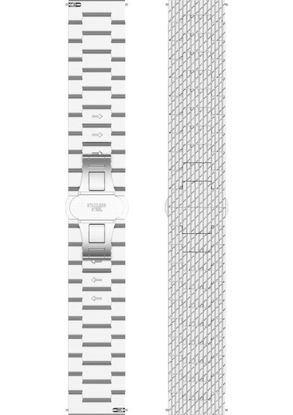 Huawei Watch Gt 3 42MM / Gt 3 Pro 20MM Tokalı Paslanmaz Çelik Watch Kayışı (Yurt Dışından) fiyatları