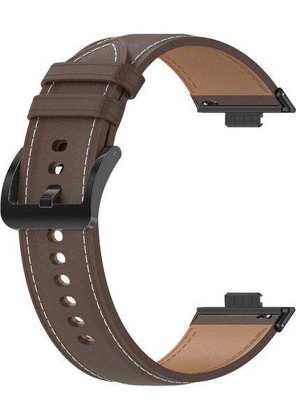 Huawei Watch Fit 3 Watch Kayışı Hakiki Inek Deri Ayarlanabilir Bilek Bandı (Yurt Dışından) fiyatları
