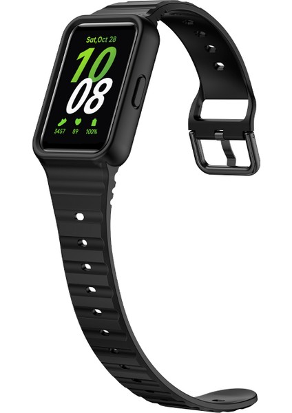 Samsung Galaxy Fit3 (SM-R390) Saat Bilekliği Düz Tokalı Yumuşak Silikon Kayış (Yurt Dışından) modelleri