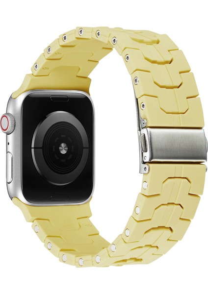 Apple Watch Series 9 8 7 41MM/SE (2023) Se (2022) Se Series 6 5 4 40MM/SERIES 3 2 1 38MM Watch Kayışı Yedek Silikon Bant (Yurt Dışından)