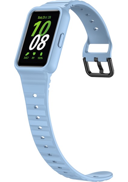 Samsung Galaxy Fit3 (SM-R390) Saat Bilekliği Düz Tokalı Yumuşak Silikon Kayış (Yurt Dışından) modelleri