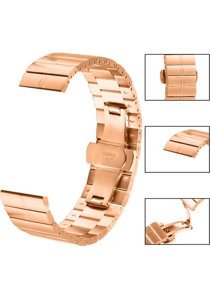 Huami Amazfit Gtr Watchband Paslanmaz Çelik Yedek Kayış (Yurt Dışından) indirimleri