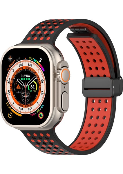 Apple Watch Ultra 2 Ultra 49MM / Series 9 8 7 45MM / 6 5 4 Se (2022) Se (2023) Se 44MM Silikon Watch Bandı (Yurt Dışından) indirimleri