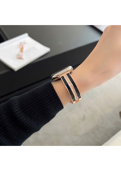 Apple Watch Ultra 2 Ultra 49MM / Series 9 8 7 45MM / 6 5 4 Se (2022) Se (2023) Se 44MM Watch Bandı Epoksi Metal Kayış (Yurt Dışından) fırsatları
