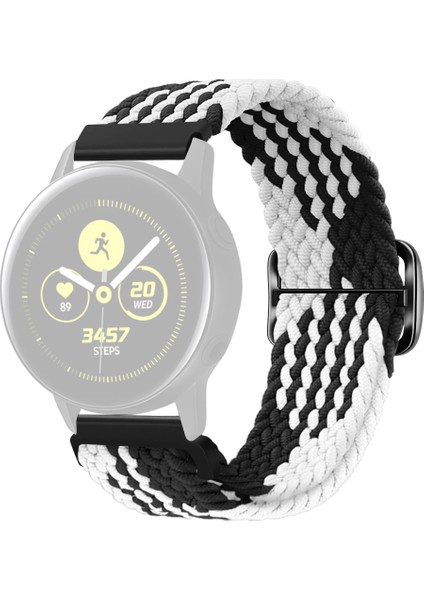 Samsung Galaxy Watch6 Classic 43MM / 47MM Saat Bnad 20MM Naylon Yedek Kayış (Yurt Dışından)