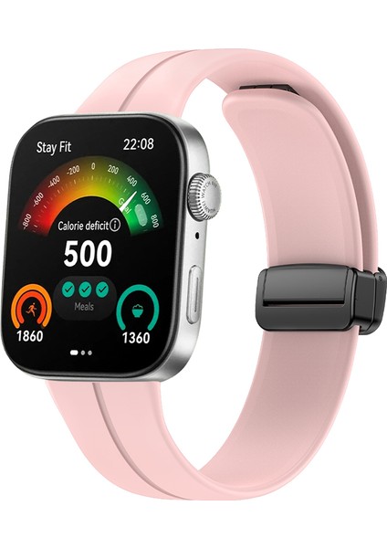 Huawei Watch Fit 3 Silikon Kayış Manyetik Katlanır Toka Watch Band (Yurt Dışından) fırsatları