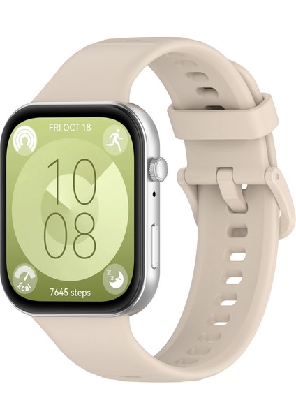 Huawei Watch Fit 3 Silikon Kayış Spor Kordonlu Watch Değiştirme (Yurt Dışından) indirimleri