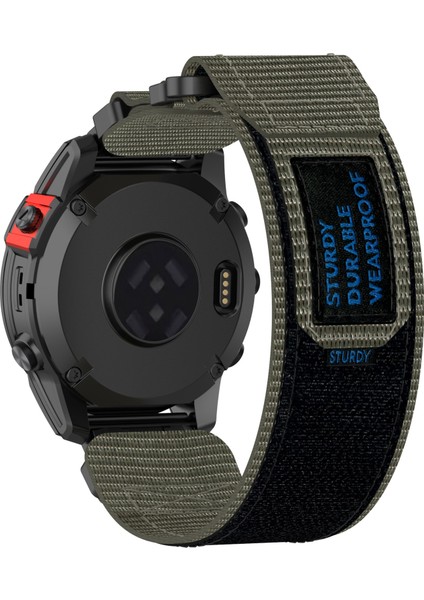 Garmin Quickfit 20MM / Fenix 7s / 7s Pro Naylon Bilek Bandı Sihirli Bant Watch Kayışı (Yurt Dışından)