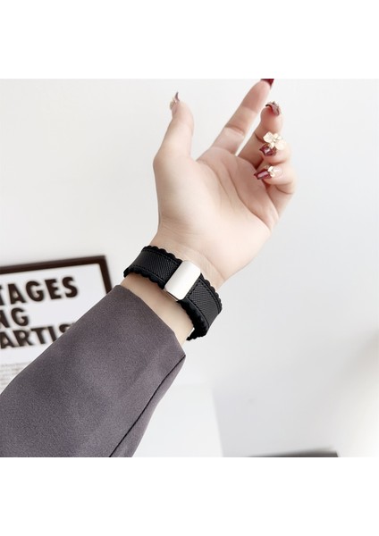 Samsung Galaxy Watch 3 / Huawei Watch Gt 4 Naylon Yedek Kordonlu Saat (Yurt Dışından) modelleri