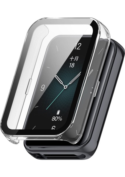Honor Band 9 Sert Pc Temperli Cam Ekran Filmi ile Çizilmeye Dayanıklı Kapak (Yurt Dışından)