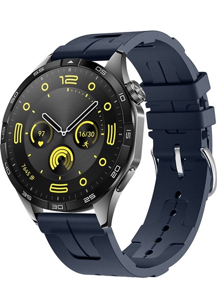 Huawei Watch Gt 4 / Gt 3 / Gt 2 46MM Su Geçirmez Kayış 22MM Sıvı Silikon Saat Bandı (Yurt Dışından) fırsatları
