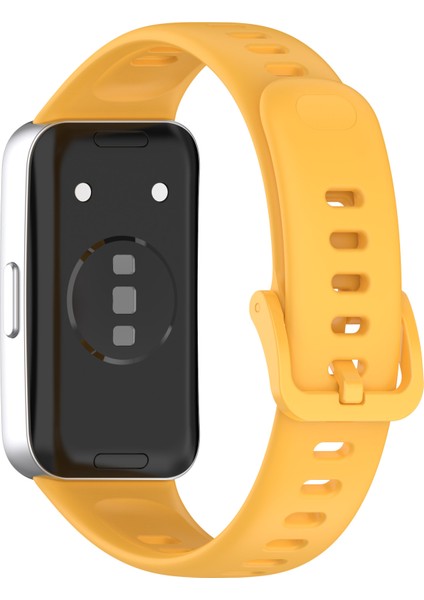 Huawei Band 8/8 Nfc / 9/9 Nfc Parlak Silikon Watch Kayışı Yedek Kordonlu Watch (Yurt Dışından)