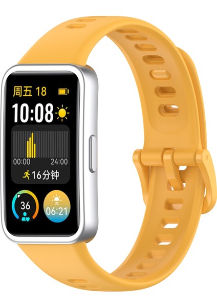 Huawei Band 8/8 Nfc / 9/9 Nfc Parlak Silikon Watch Kayışı Yedek Kordonlu Watch (Yurt Dışından) indirimleri