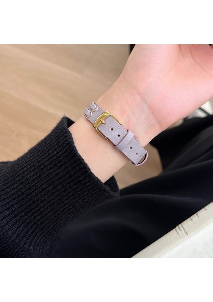 Apple Watch Ultra 2 49MM / 9 8 7 45MM / 6 5 4 44MM Hakiki Inek Deri Kordonlu Saat (Yurt Dışından) indirimleri
