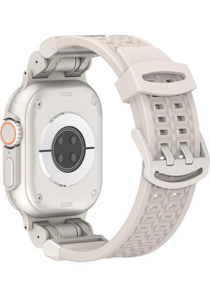 Apple Watch Ultra 2 Ultra 49MM / Series 9 8 7 45MM / 6 5 4 Se (2022) Se (2023) Se 44MM Silikon Watch Bandı (Yurt Dışından)