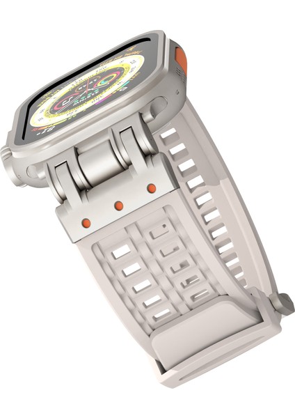 Apple Watch Ultra 2 Ultra 49MM / Series 9 8 7 45MM / 6 5 4 Se (2022) Se (2023) Se 44MM Silikon Watch Bandı (Yurt Dışından) fırsatları