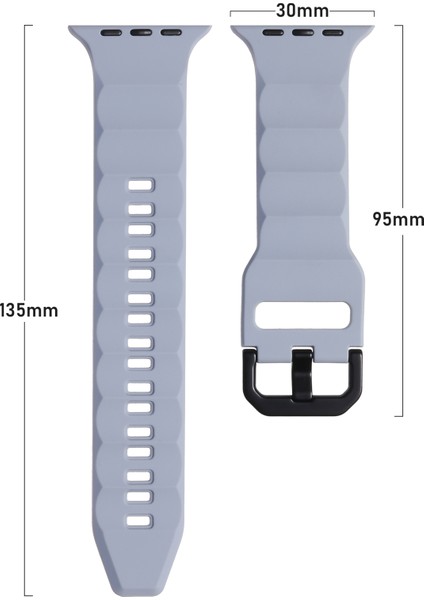 Apple Watch Ultra 2 Ultra 49MM / 9 8 7 45MM / 6 5 4 Se (2022) Se (2023) Se 44MM Silikon Watch Kayışı (Yurt Dışından) modelleri