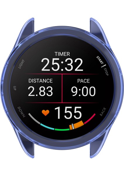 Oppo Watch x / Watch 2 Temperli Cam Ekran Filmi ile Düşme Koruması Pc Saat Çerçeve Kapağı (Yurt Dışından)