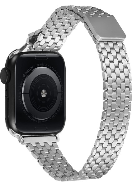 Apple Watch Ultra Ultra 2 49MM / 9 8 7 45MM / 6 5 4 Se (2022) Se (2023) Se 44MM Paslanmaz Çelik Bant (Yurt Dışından)