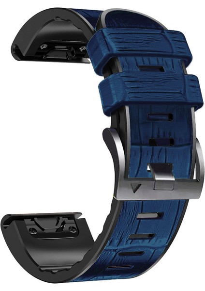 Garmin Fenix 6x / Fenix 7x / Instinct 2x 26MM Timsah Dokulu Kayış (Yurt Dışından) modelleri