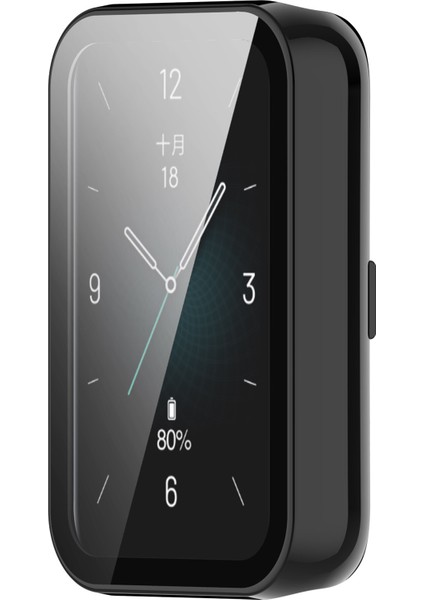 Honor Watch Gs 4 Watch Çerçeve Kapak Temperli Cam Ekran Filmi ile Sert Pc Kılıfı (Yurt Dışından)