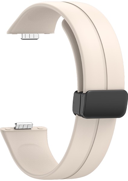 Huawei Watch Fit 3 Silikon Kayış Manyetik Katlanır Toka Watch Band (Yurt Dışından)