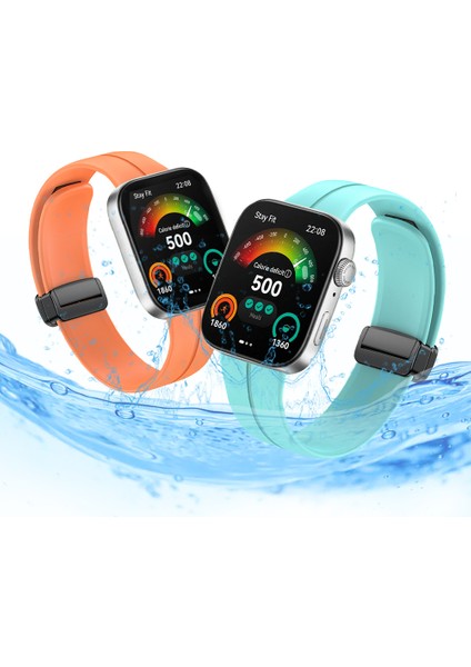 Huawei Watch Fit 3 Silikon Kayış Manyetik Katlanır Toka Watch Band (Yurt Dışından) modelleri