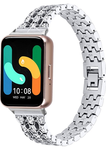 Samsung Galaxy Fit3 SM-R390 Metal Watch Band Yedek Kayış (Yurt Dışından) fiyatları