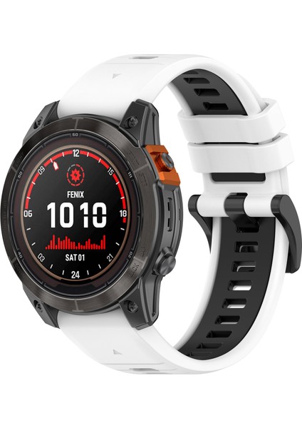 Garmin Fenix 5 / 5x / 6x / 7x Çift Color Silikon Kordonlu Saat (Yurt Dışından) modelleri