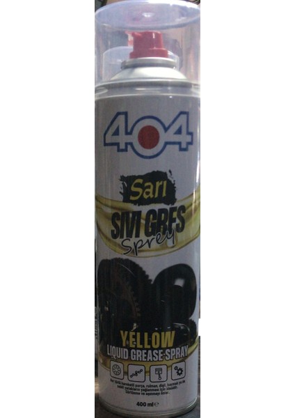 Sıvı Gres Sarı 400 ml