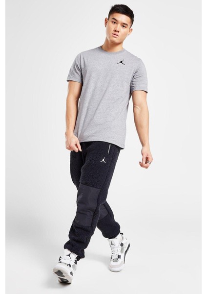 Jordan Jumpman Erkek Gri Pamuklu T-Shirt modelleri