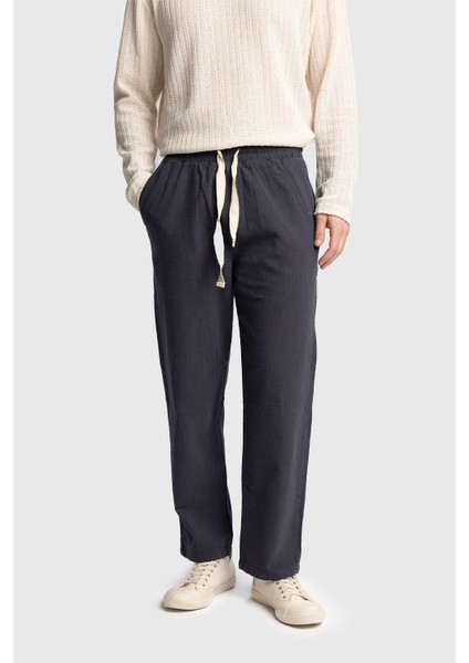 Inclusıve Keten Pantolon