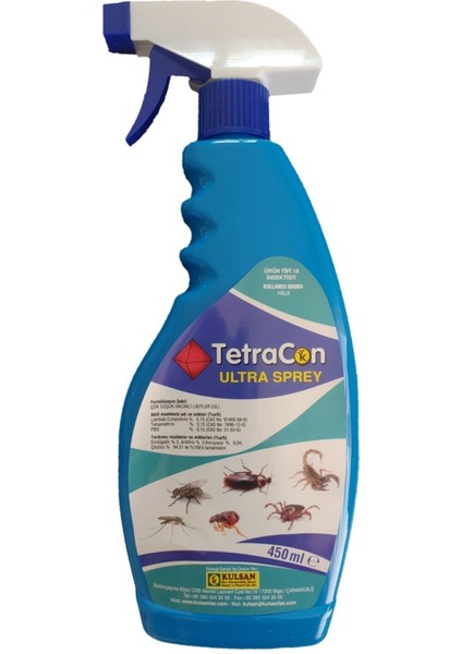 Tetracon Ultra Sprey Kulsan 450 ml