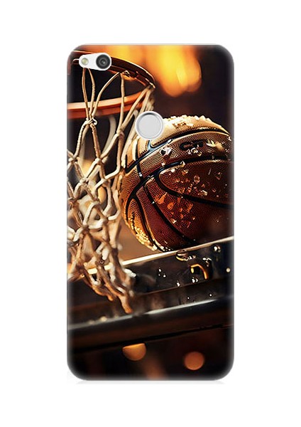 Huawei P9 Lite 2017 Uyumlu Uzay Iskeleti Desenli Silikon Kılıf