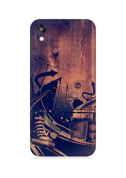 Huawei Honor 8s Uyumlu Karanlık Tiyatro Desenli Silikon Kılıf