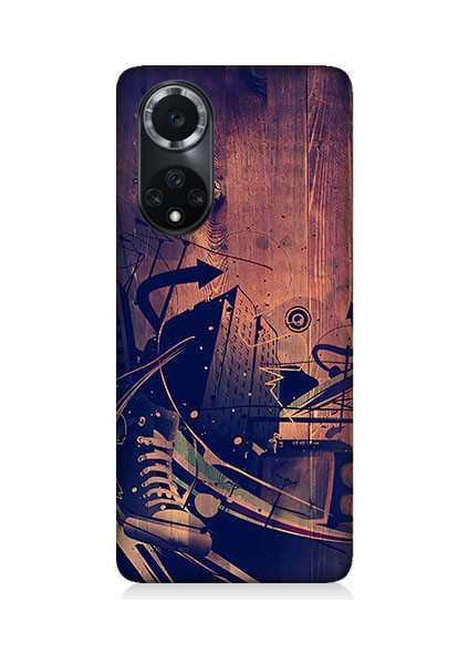 Huawei Nova 9 Uyumlu Karanlık Tiyatro Desenli Silikon Kılıf