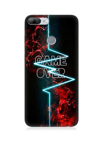 Huawei Honor 9 Lite Uyumlu Oyun Bitti Desenli Silikon Kılıf