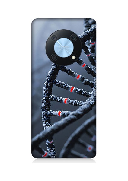 Huawei Nova Y90 Uyumlu Dna Sarmalı Desenli Silikon Kılıf